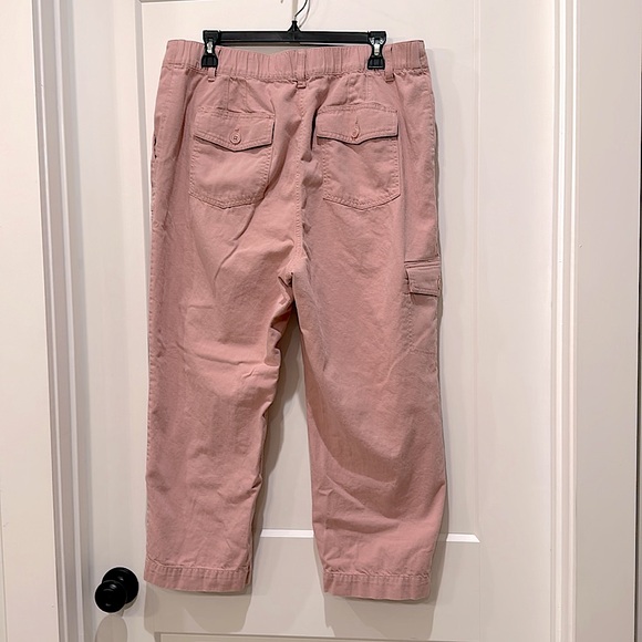 Talbots Cotton/Linen Cargo Pants - Picture 3 of 3